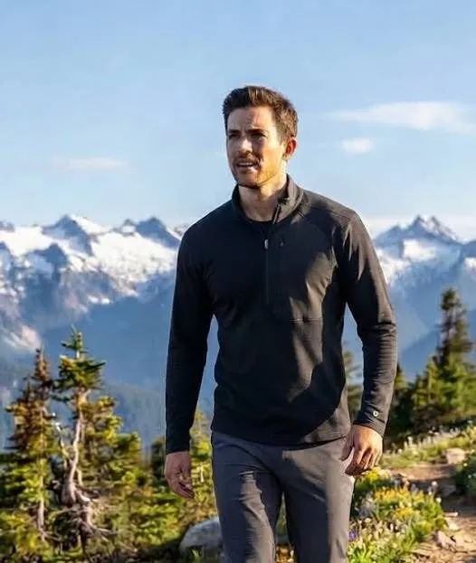 FWD HIIT-Knit 1/4 Zip Top Black 2XL