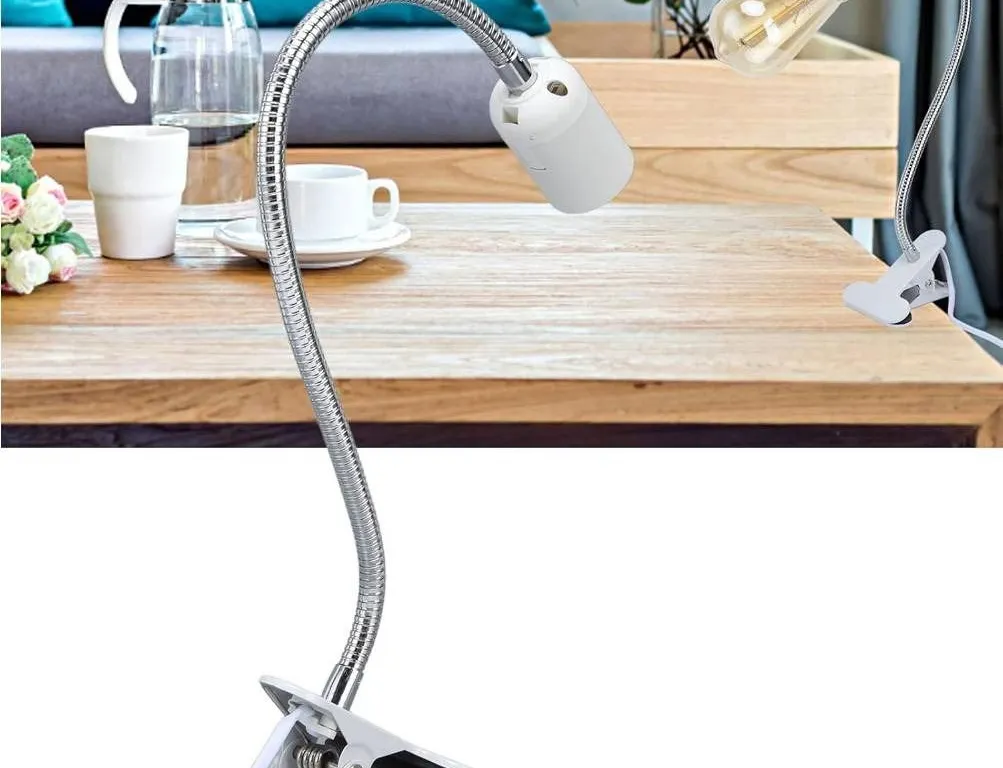 Lusta LED E26 Flexible Clamp Lamp 85-265V