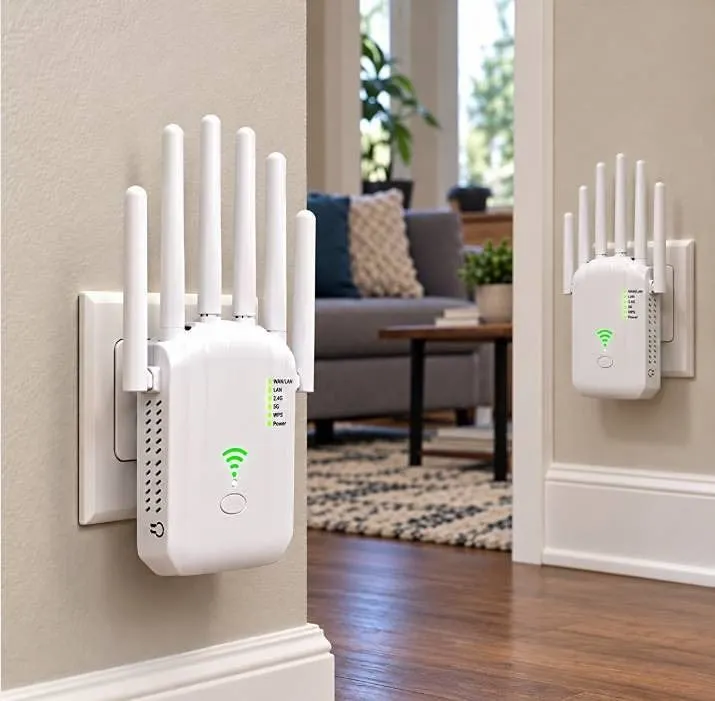 Lot of 2 - WiFi 1200Mbps AP/Repeater/Router