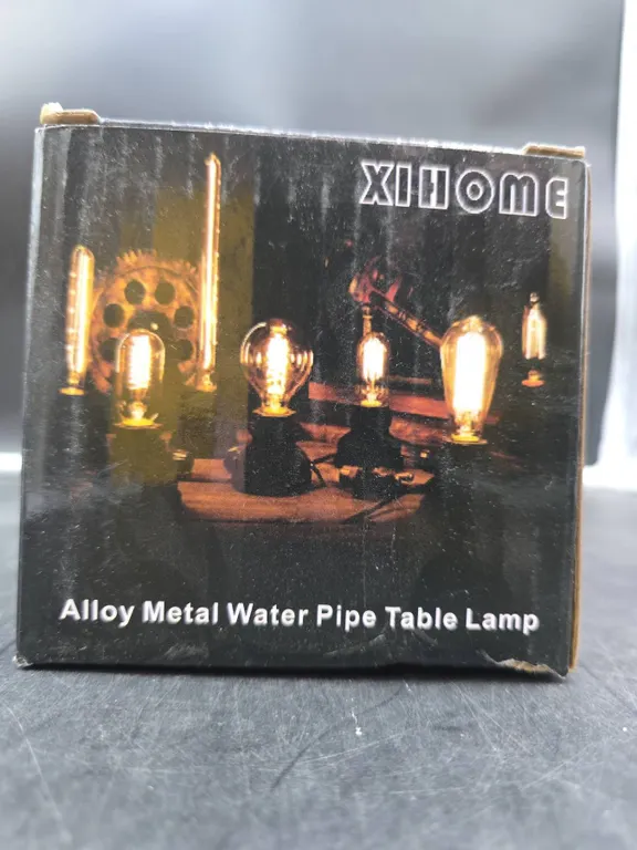 Xihome Alloy Metal Water Pipe Table Lamp Base