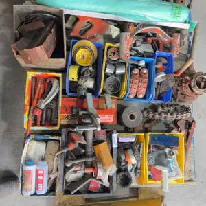 Pallet Lot of Hand Tools, Pipe Wrenches, Cutters, Brushes