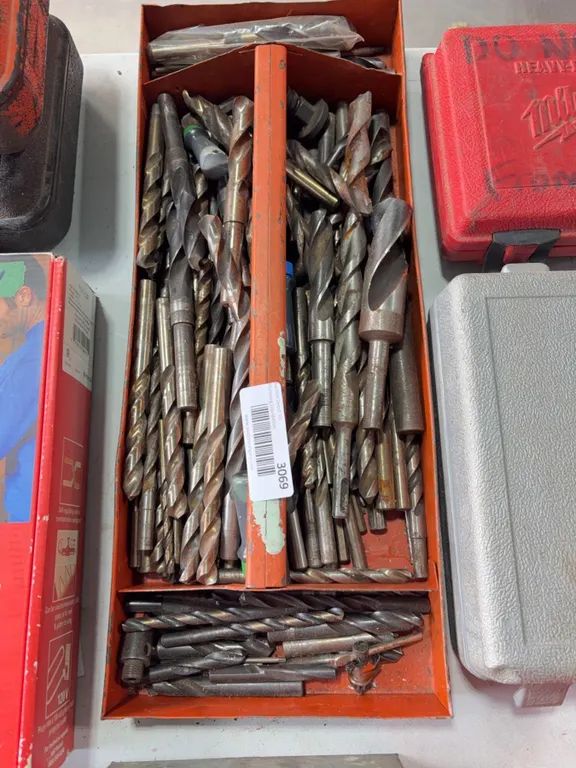 Metal Drill Bits And Index Box