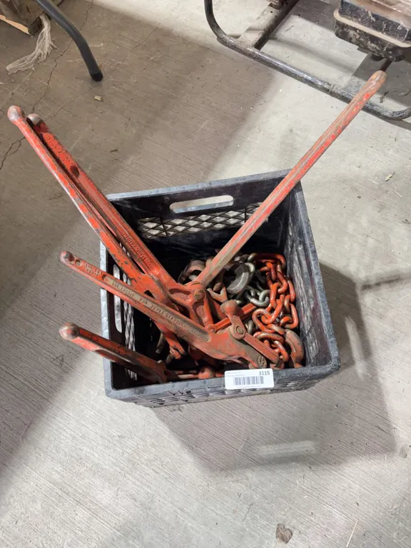 3 Lever Load Binders With Chains