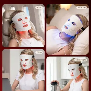 MICEYLIVE LED Light Therapy Mask, 7 Modes