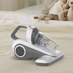 Dibea Mattress Vacuum, Handheld Bed Vacuum Cleaner Machine, White