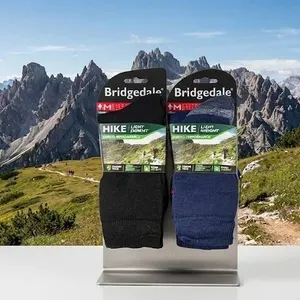 Bridgedale Mens Hike Merino Socks M 2 Pairs