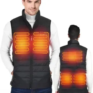 Leapsee Men's Heated Vest with Pockets, XL