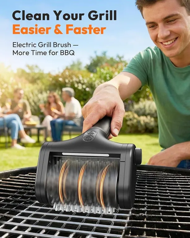 Yeeke Electric Grill Brush Stainless Steel
