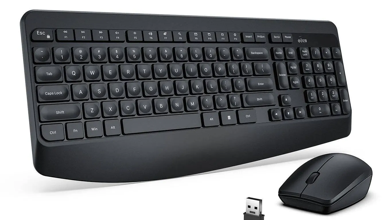 Jelly Comb Wireless Keyboard and Mouse Set