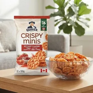Quaker Crispy Minis Ketchup Flavour 100g