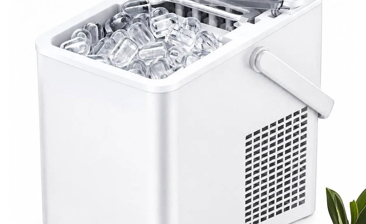 Countertop Portable Ice Maker, White