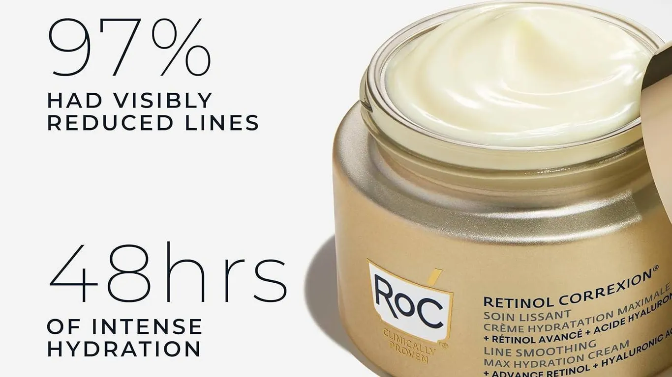 RoC Max Hydration Retinol Cream Display Set