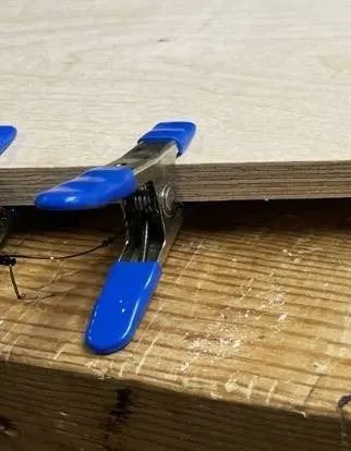 6 Tooltech 1" Firm-Grip Spring Clamps