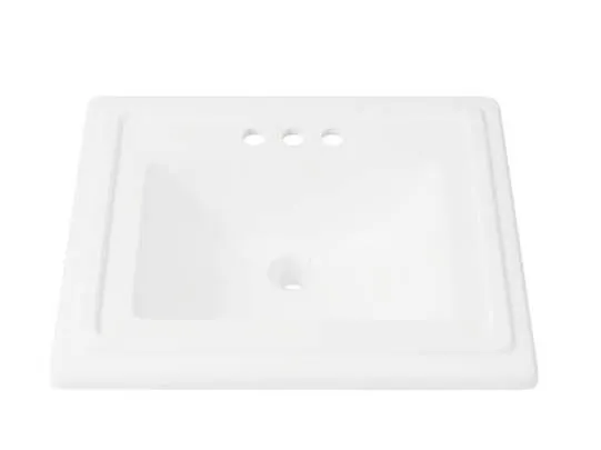 VALU+ Carvail Rectangular Drop-In Sink 22x18 in