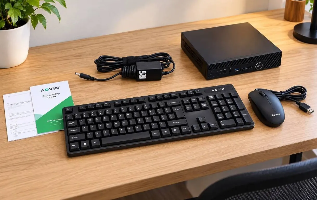 Dell OptiPlex 7060 Micro PC With Keyboard Mouse