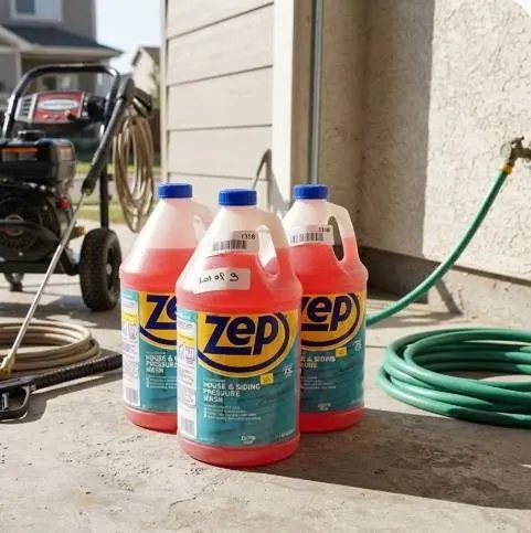 3 Zep House Pressure Wash 1-Gal Bottles
