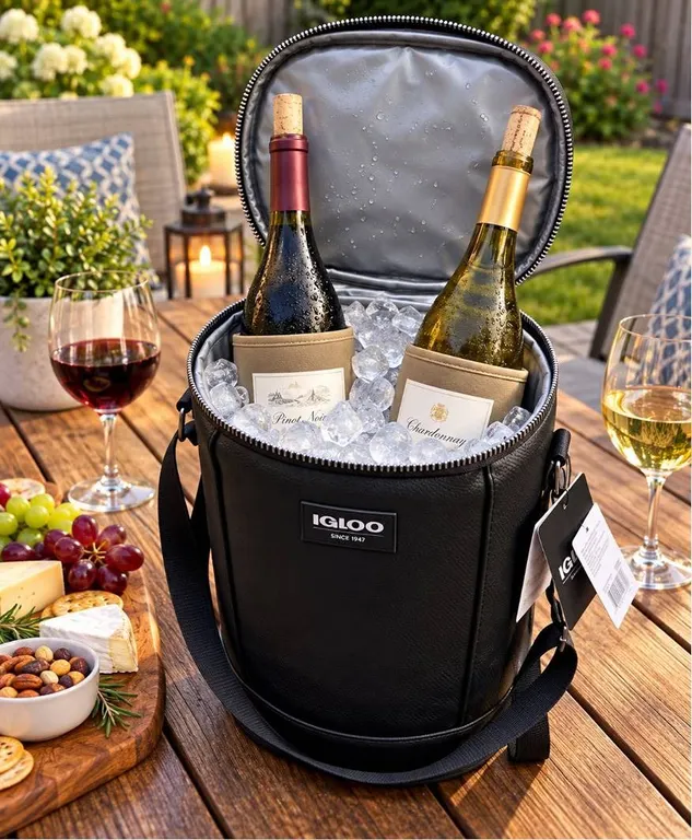 Igloo Black Insulated Soft Cooler Bag