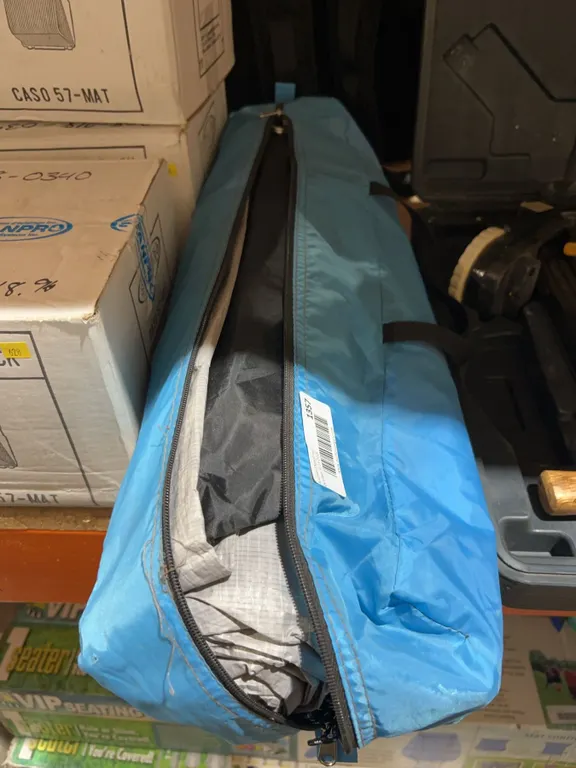 Blue Foldable Tent With Carrying Bag