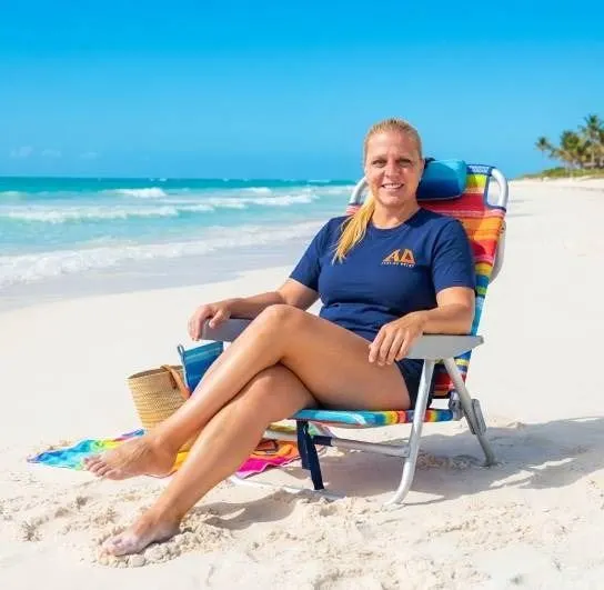 Tommy Bahama Beach Chair With Straps