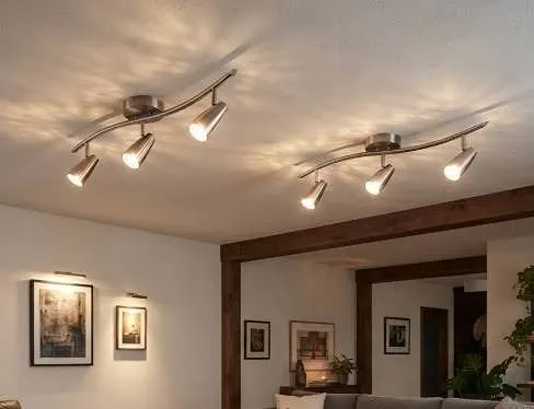 UBERHAUS 2 Sets 3-Light Track Fixtures