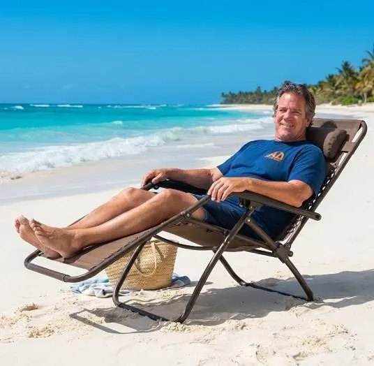 Facto Lounger Powder-Coated Steel Recliner