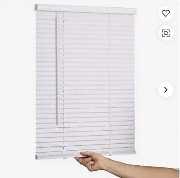 Project Source Cordless Vinyl Mini Blind 23x42in