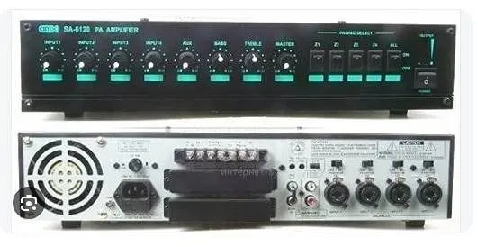 QTA SA-6120 PA Amplifier with Controls