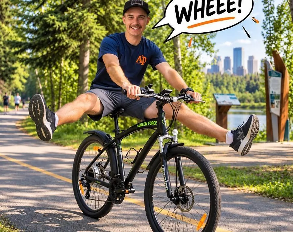 Urban Ryder Electric Mountain Bicycle Black