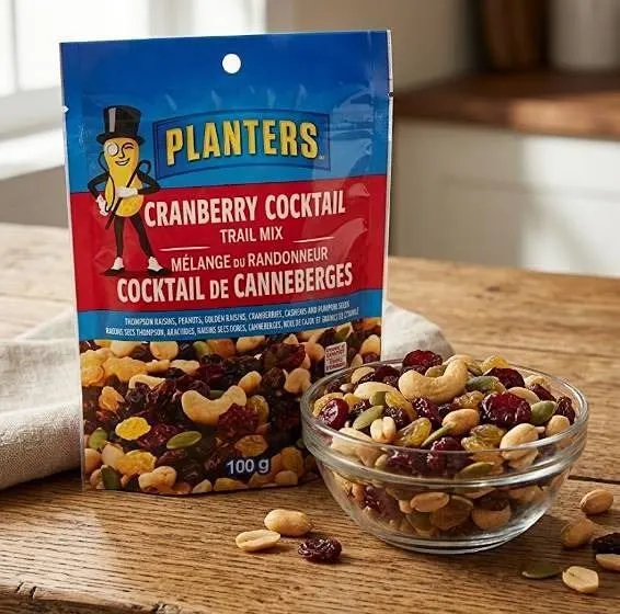 Planters Cranberry Cocktail Trail Mix 12x100g
