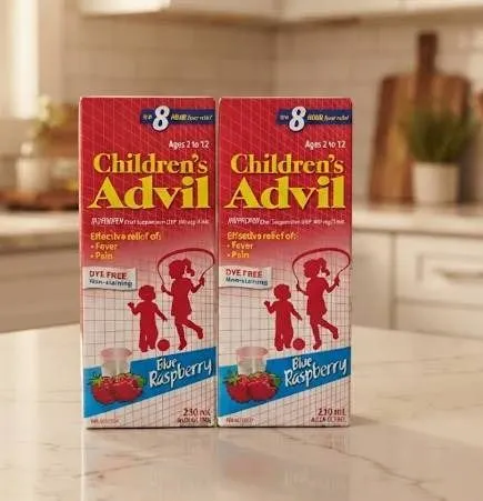 Children's Advil Blue Raspberry, 2 x 230 mL