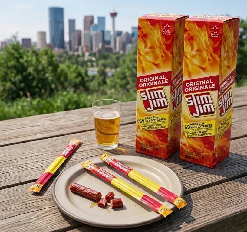 Slim Jim Spicy Sausage Snack 2 x 659g
