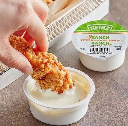 Heinz Ranch Dipping Sauce 44mL, 100 Pack