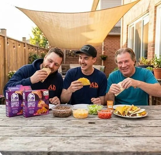 Taco Bell Crunchy Soft Taco Kit 370g x6
