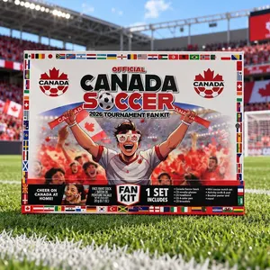 Canada Soccer 2026 Fan Kit With Accessories