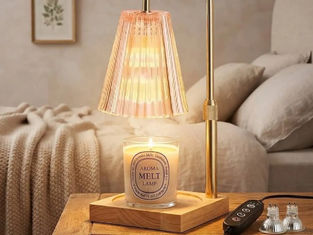 Dimmable Candle Warmer Lamp With Timer