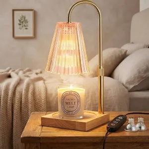 Dimmable Candle Warmer Lamp With Timer