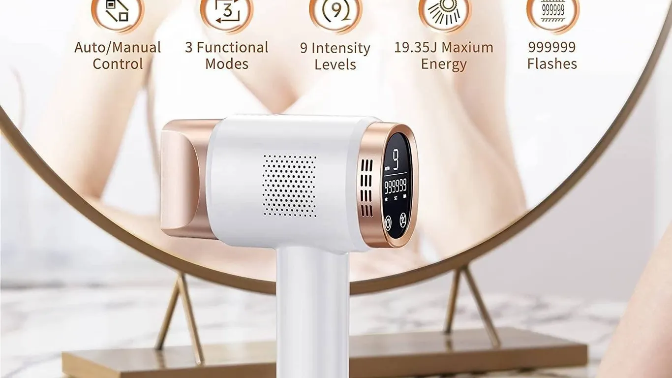 Finequin IPL Hair Removal Device White