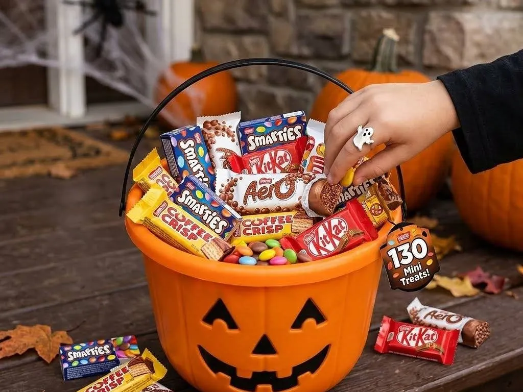 Nestlé 130 Mini Candy Bars Assorted 1.3kg