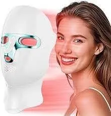 Portable Red Light Face Mask for Travel Use