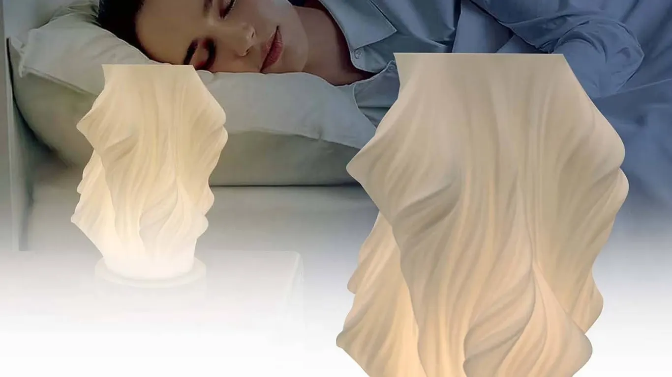 LED Table Lamp, Stripe-Style, Made in China
