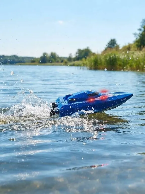 Senecesli RC Mini Speed Boat Set 2.4GHz