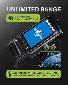 GLOBAL-PTT 2-Pack Walkie-Talkie Radios