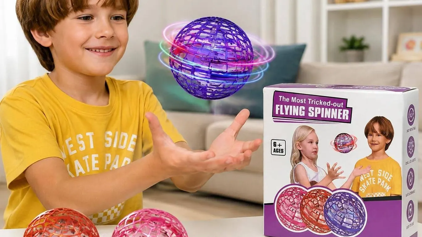 Flynova Pro Flying Spinner Kids Toy Set of 2