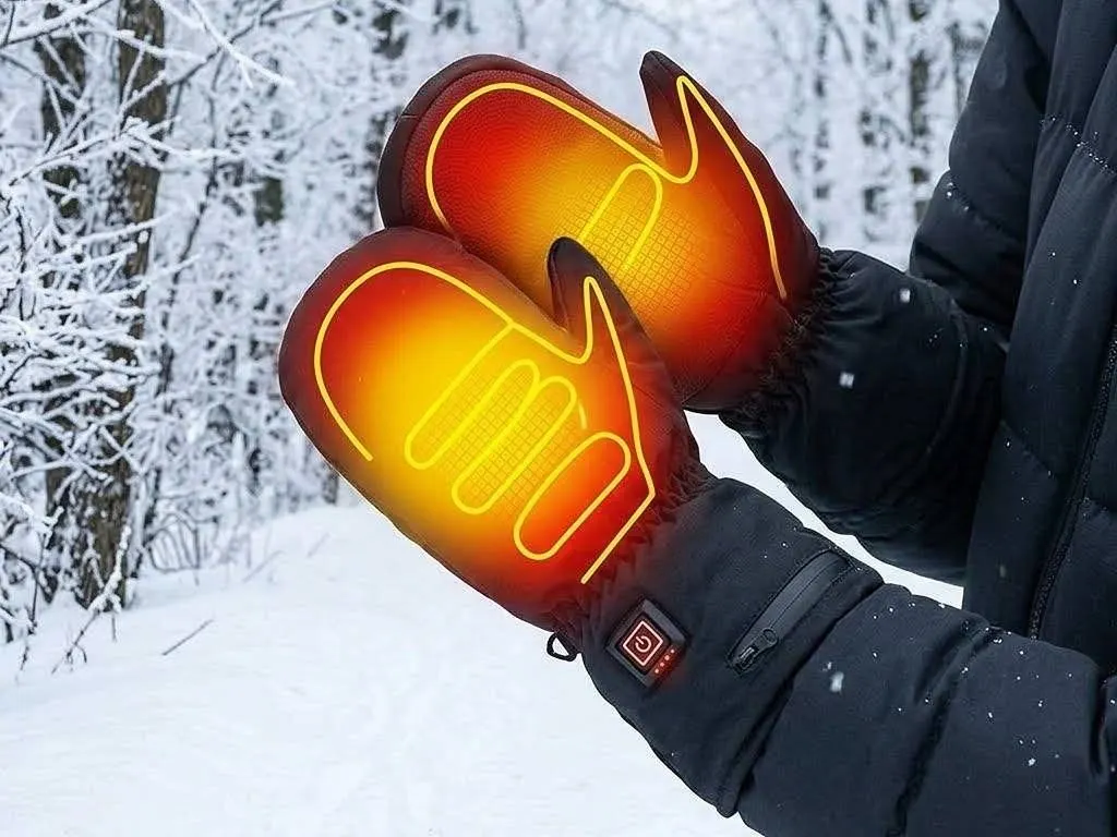 Zhongdawei Electric Heated Gloves with Charger