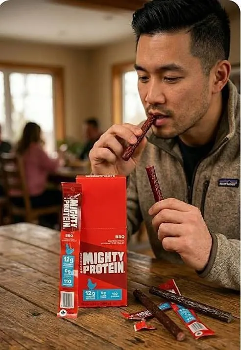 Maple Leaf Mighty Protein BBQ Chicken 4 x 384g