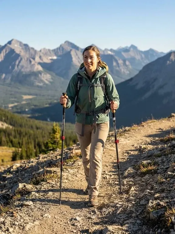 Cascade Mountain Tech 3K Carbon Trekking Poles