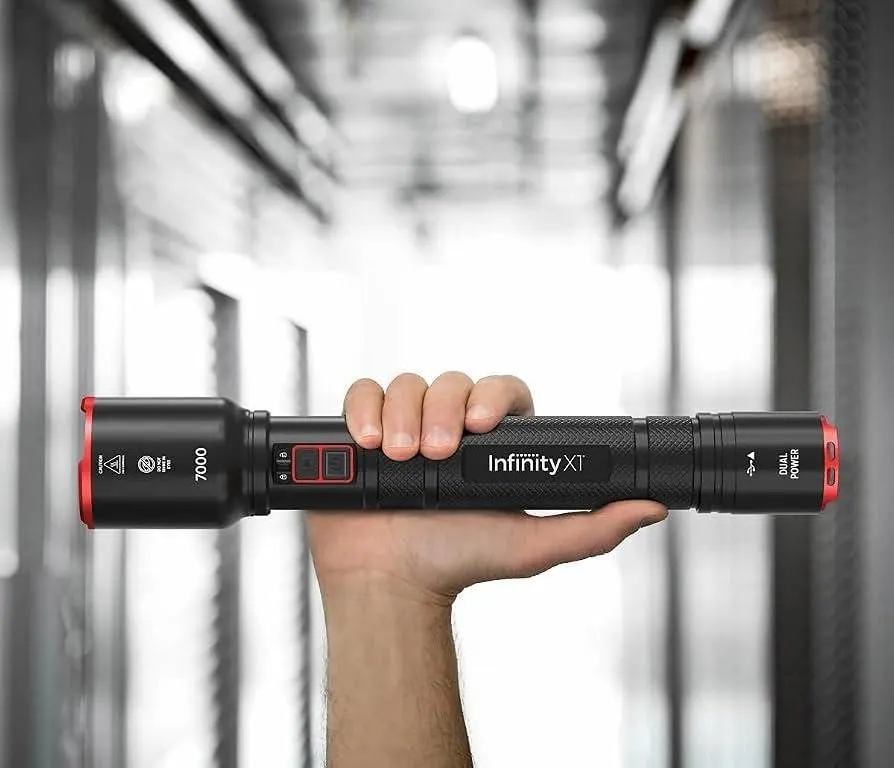 Infinity-X1 Dual Power 7000 Lumen Flashlight