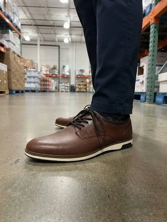 Aldo Dark Tan Men's Size 10 Lace-Up Shoes