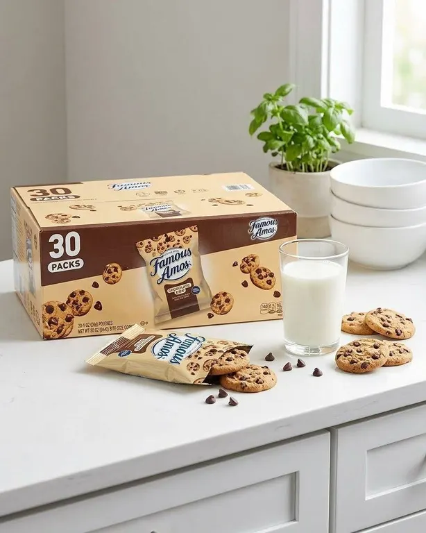Famous Amos Chocolate Chip Cookies 30x56g