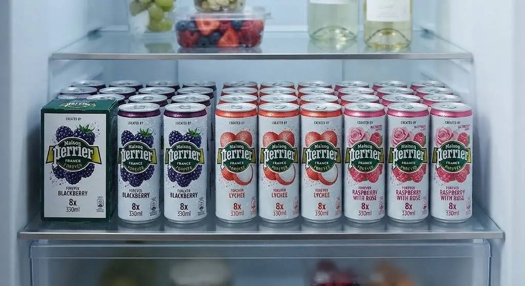 Maison Perrier 24x330ml Assorted Sparkling Cans
